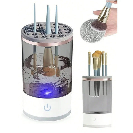 Electric Rechargeable Makeup Brush Cleaning Tool