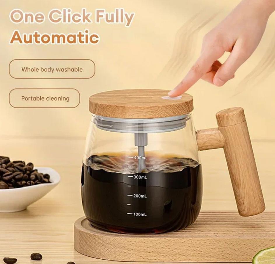 Self Stirring Rechargeable Mug